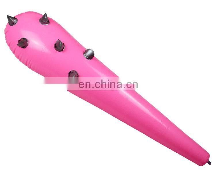 stick bat inflatable plastic toys mace toys inflatable mace