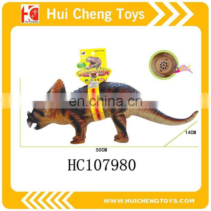 3D Simulation rubber animatronic dinosaur for sale