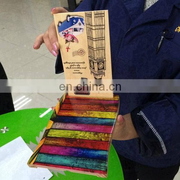 Digital double head low csot wood UV Printing Machine