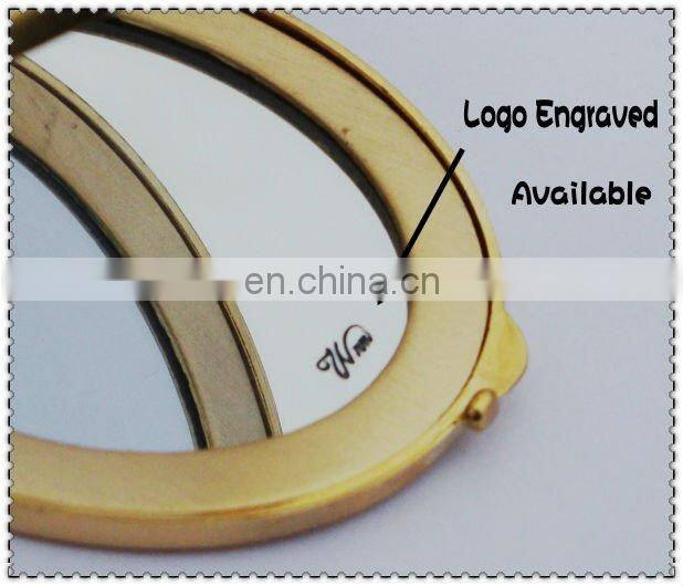 Thanksgiving day gift stainless steel pocket mirror CD-MZ179