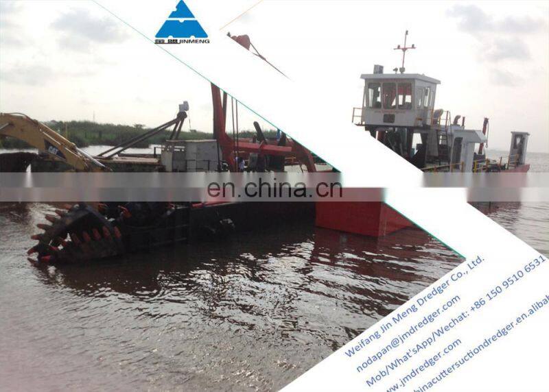 JMD500 20 inch China hydraulic cutter suction sand pump dredger vessel for sale