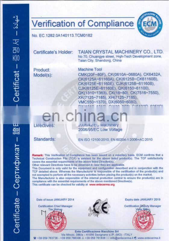 Electric Pipe Threading Machine Chinese Metal Lathe QK1325