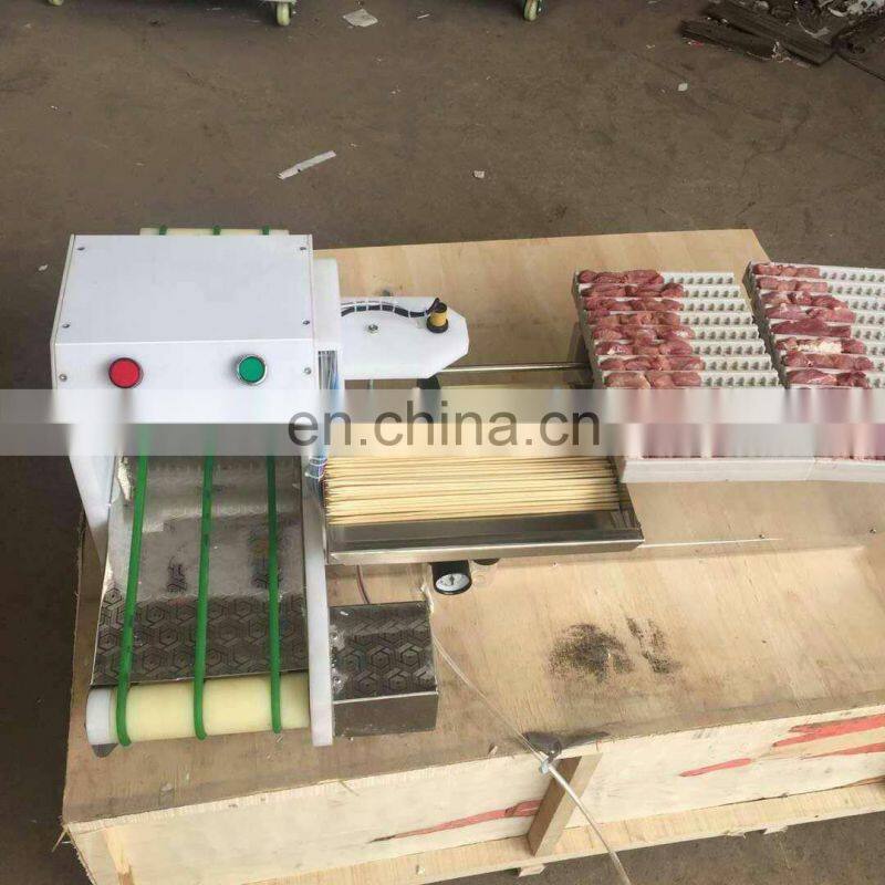 Automatic Doner kebab string machine/Barbecue meat skewer machine