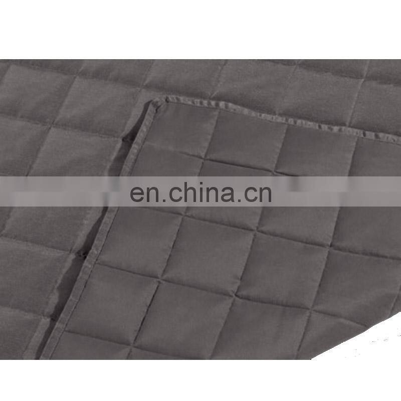 100% polyester peach skin fabric factory direct sell fitted Quilted Bedspreads