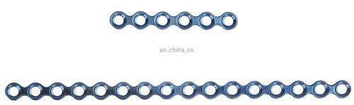 CE & ISO Marked Bone Surgery Instruments Titanium 2.0mm Straight Maxillofacial Locking Plates Orthopedic Surgical Implants