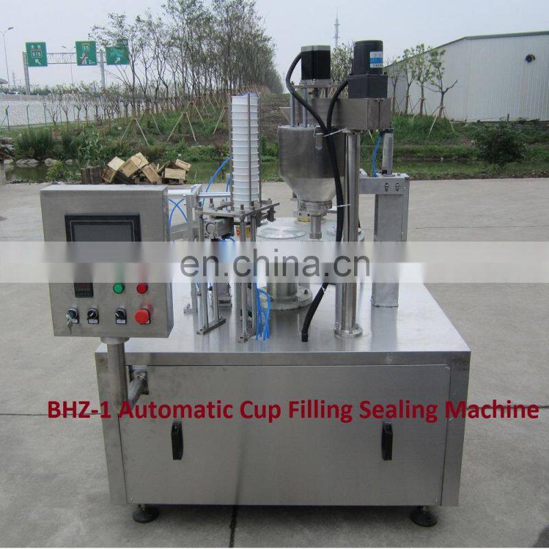 Shanghai Joygoal automatic brand new rotary mineral water cup filling and sealing machine