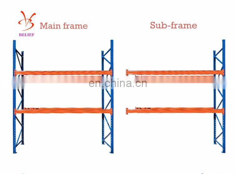 Heavy Duty Metal Shelves For Warehouse Customer Size
