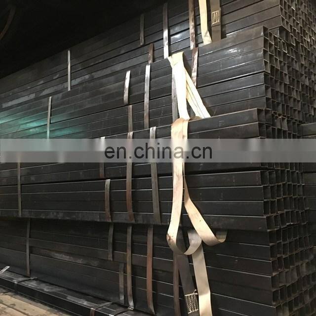 Q195 Materials ERW Black Structure/Furniture/Fence/Window/Door Steel Pipe