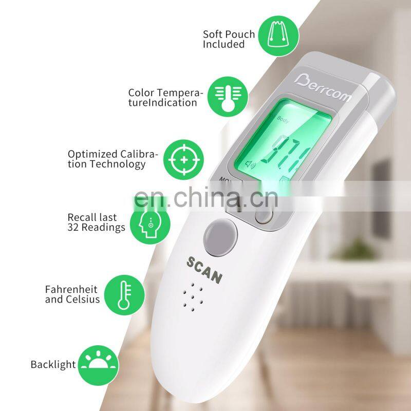 Home Health Care Digital Infrared Gun Non-contact Laser Body Adult Temperatuere Test Forehead Thermometer