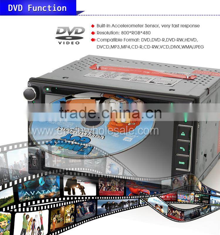 Erisin ES6536G 6.2" Car DVD with GPS Bluetooth AM/FM Radio