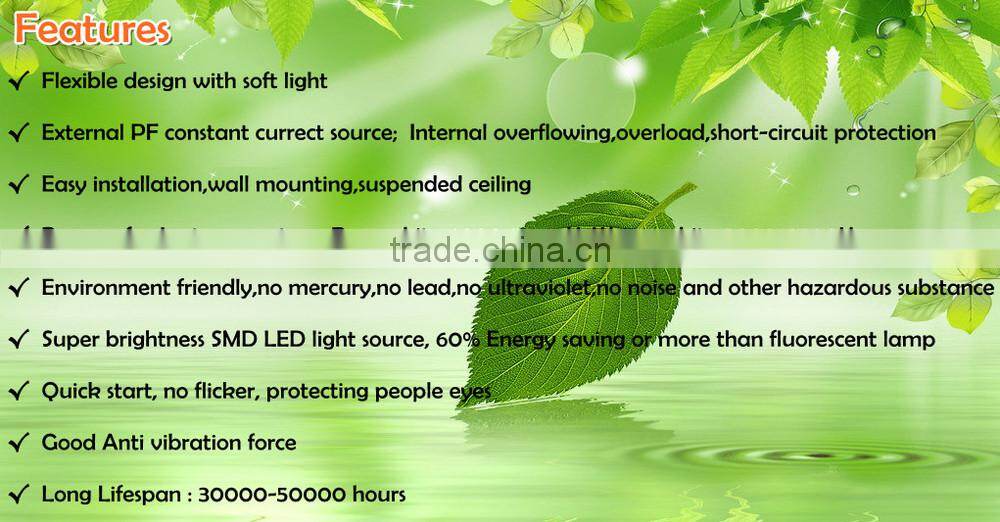 Factory price 24w surface mounted led panel light ce surface round ceiling led light