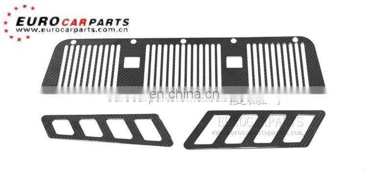 w463 stripes fit for G-class W463 all year hood air vents and fender air vents carbon fiber w463 hood+fender