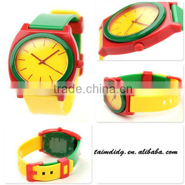 various silicone products dark blue jelly watch silicone watch