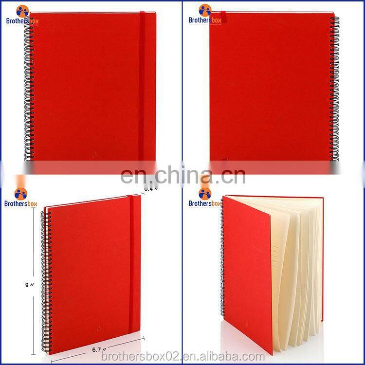 Cheap Custom Bulk School Spiral Hardcover Composition Notebook