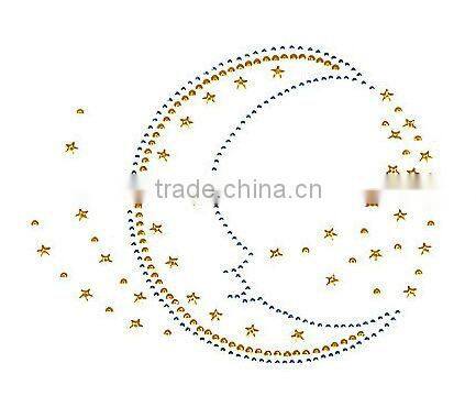 the fashion rhinestones hot-fix stone pattern