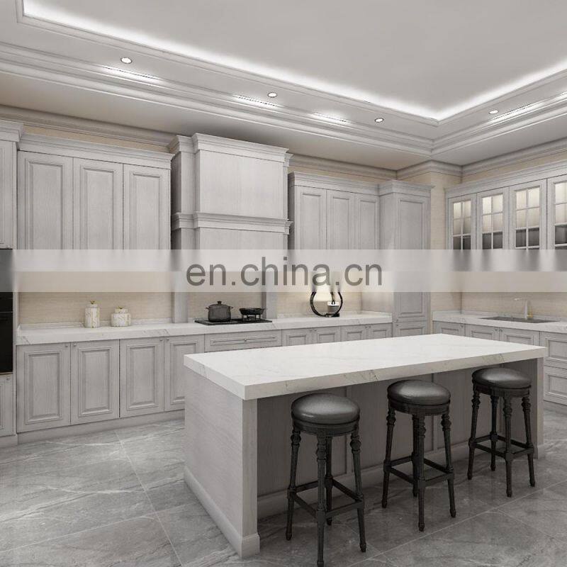 Modern North American Solid Wood Kitchen Cabinet Shaker Designs