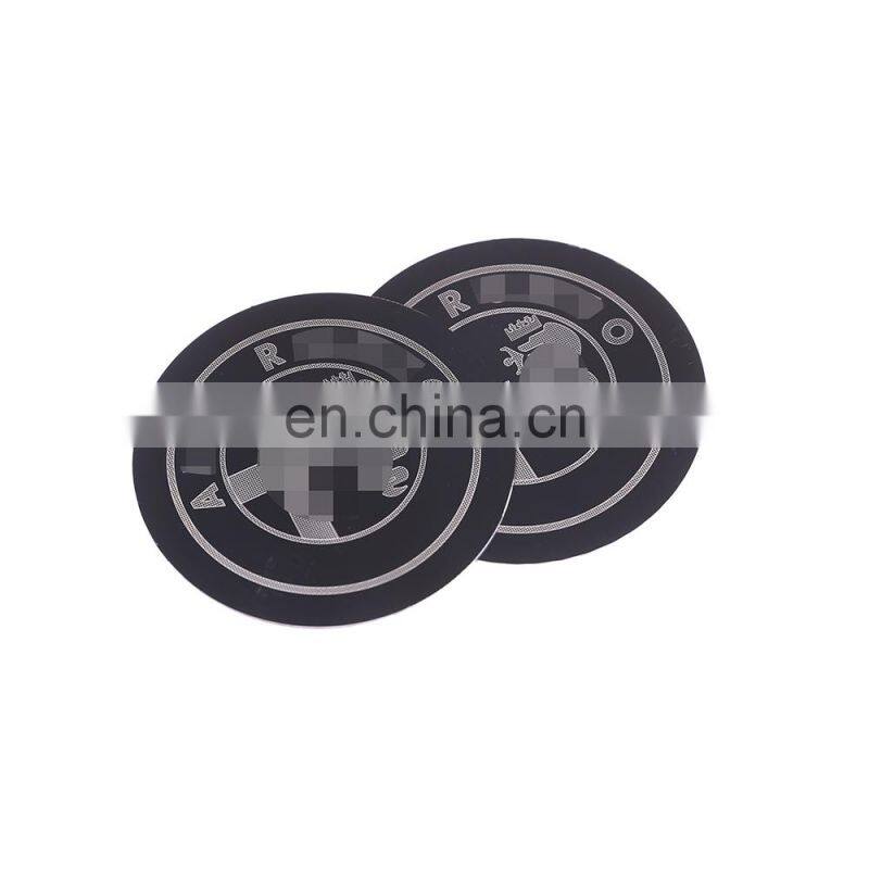 Cup holder mat coasters cup pad accessories cup inserts drink holder coasters For Alfa Romeo Giulia Stelvio 2017