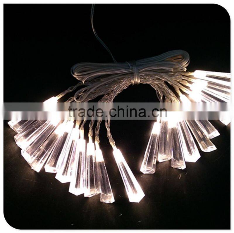 led string light warm white clear wire outdoor use holiday light