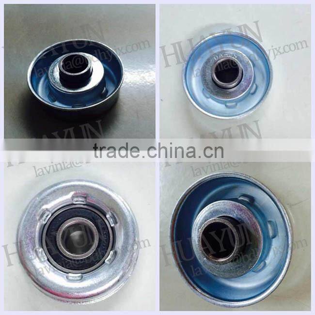 Zinc Plated Gravity Conveyor Roller Steel End Caps