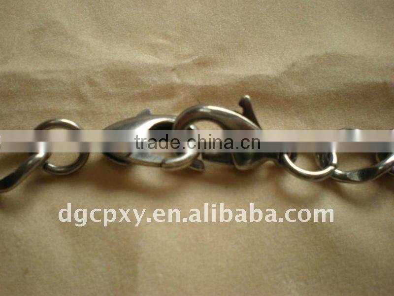 Detachable metal purse chains