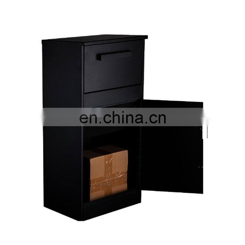 Customize Home Modern Smart Courier Small Parcel Mail Drop Postage Stand Post Letterbox Packaging Box