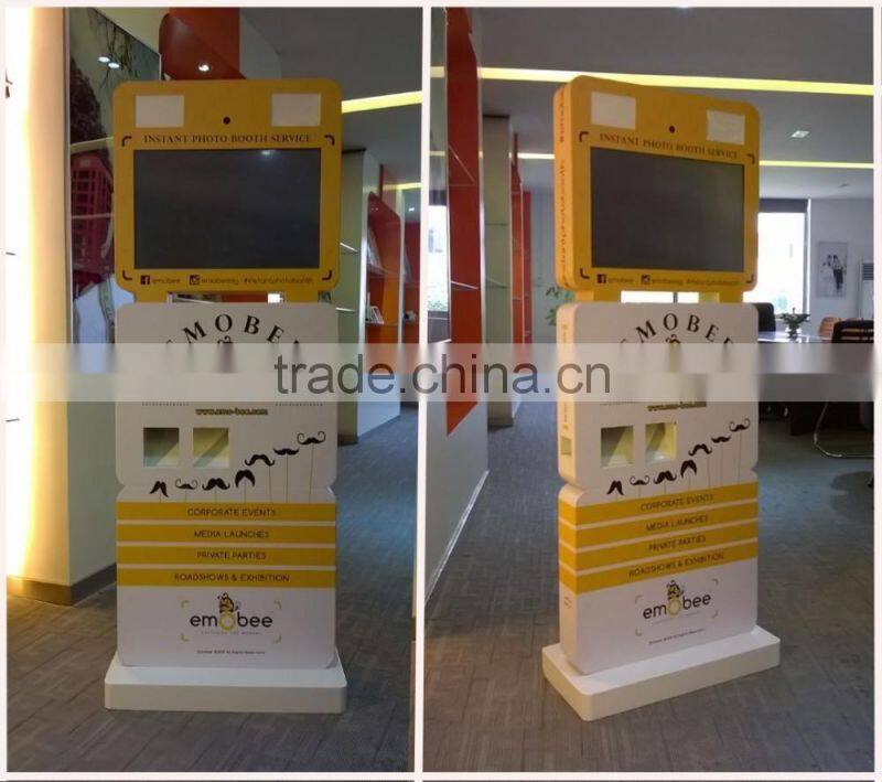 Most Fashional Digital Touch Screen Photo Kiosk photo cabinet
