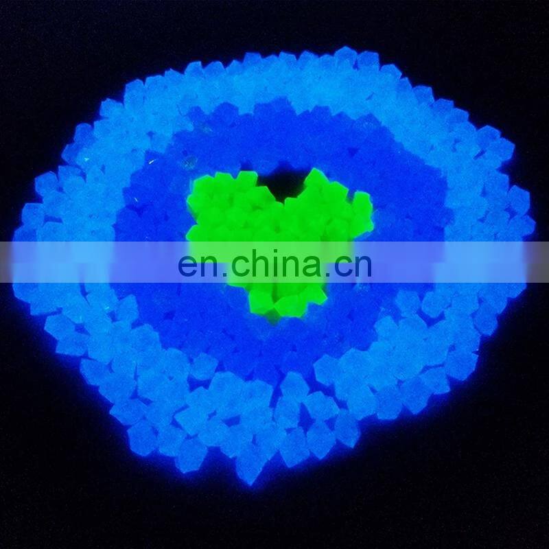 300pcs/Bag Outdoor Luminous Stones Glow In Dark Garden Pebbles Fish Tank Decoration Pebble Rocks