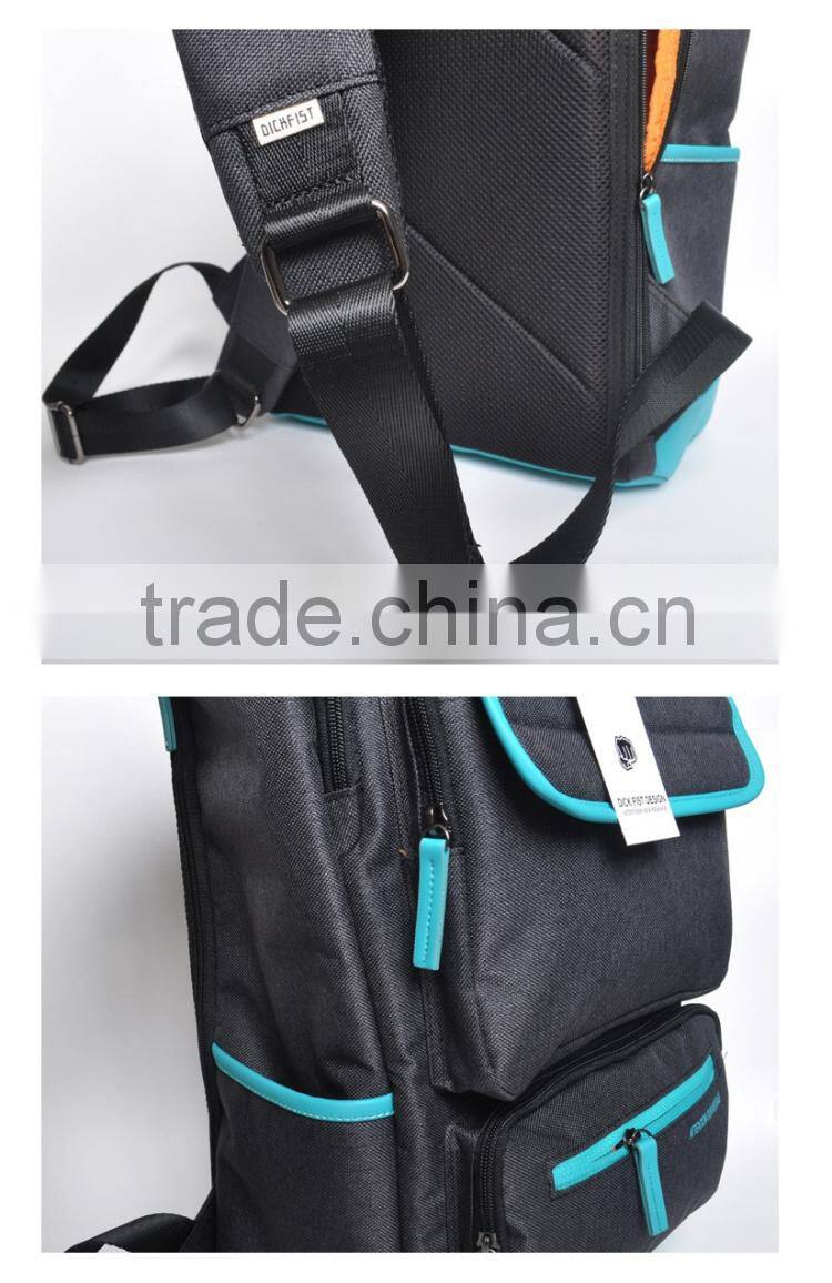 canvas school backpack laptop backpack 600D backpack Europe korea fashion backpack