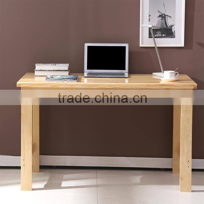 Modern 100% Solid Wood Pine Wood Table and Chair