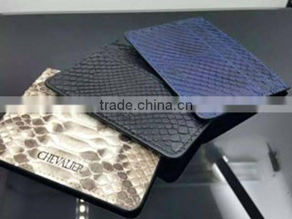 2016 Real Leather Men's Small ID Credit Card Wallet Holder Slim Pocket Case Water Proof