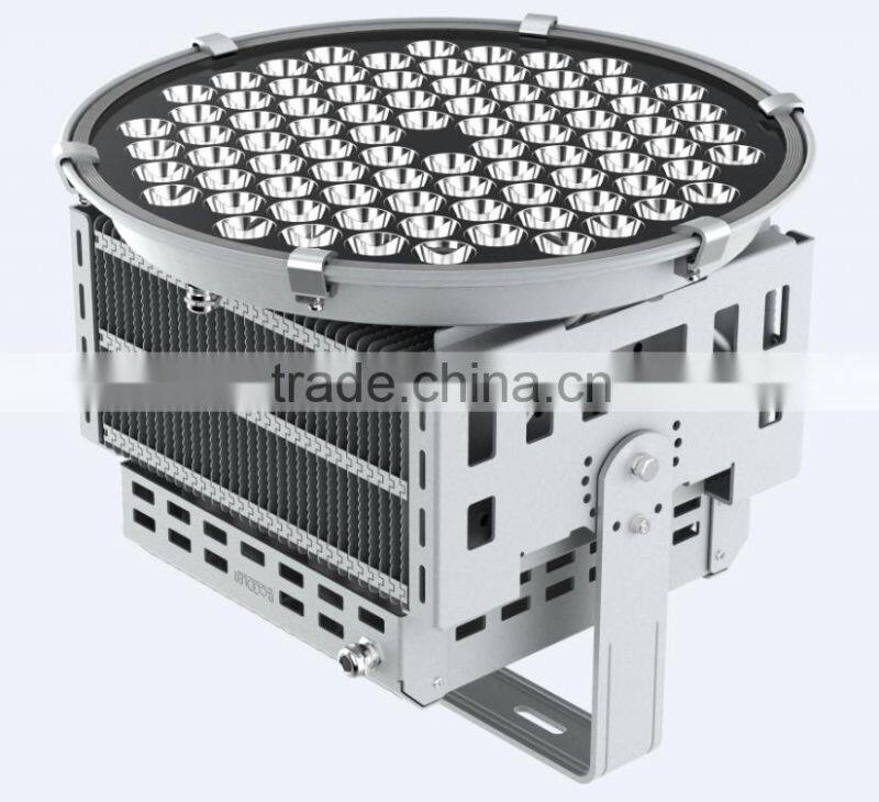 Solar aluminum alloy 100w flood light for bridges