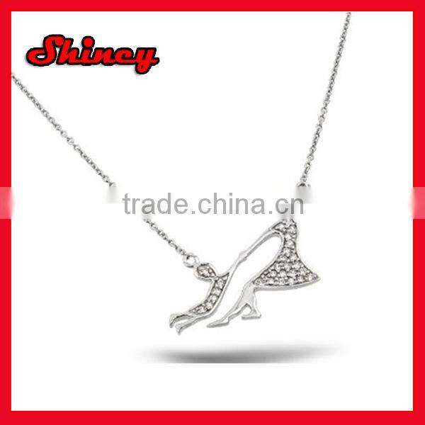 diamond charm 2014 fashion factory stock on sale necklace