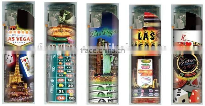 cigarette lighter fh-805 with metal gold and silver color