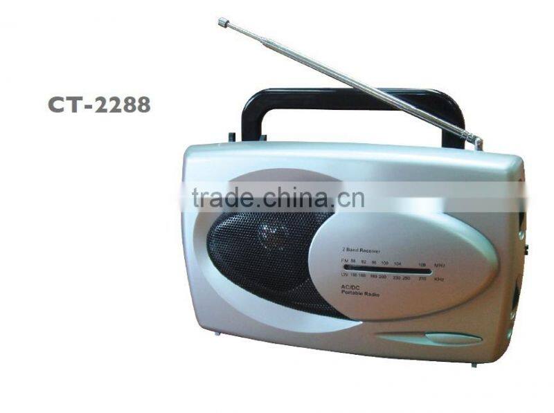 Very Hot Cheap FM LW with Mental Antenna Analogue Radio