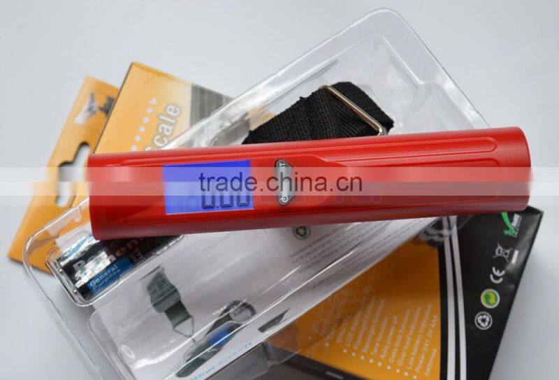 88lb/110lb Capacity 2 in One with Torch Fishing Scale LED Luggage Scale