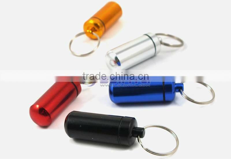 Golden Super Big Metal Capsule Shape Alloy Capsule Vial