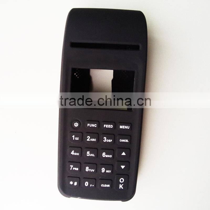 2015 Custom silicone rubber keypad for credit card machine Keyboard