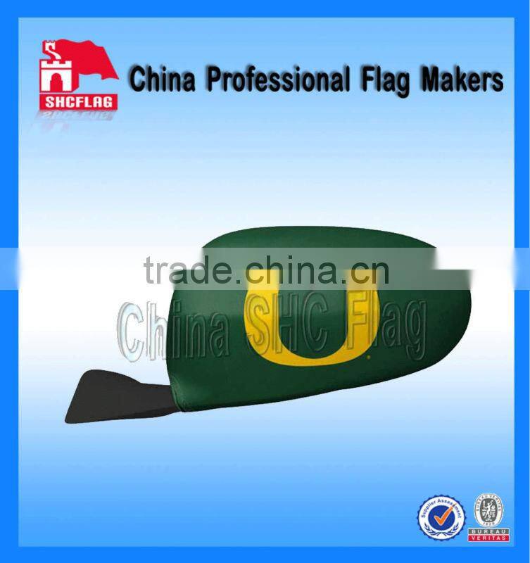 Promotion decorative and fashionable printed car mirror flag