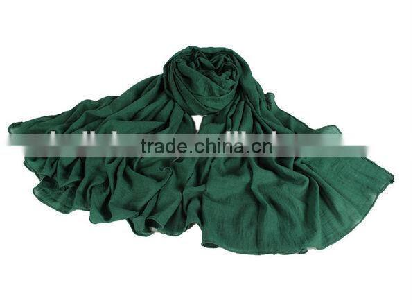 14 Colors in Stock Fashion Women Lady Cotton & Linen Pashmina Scarf Wholesale