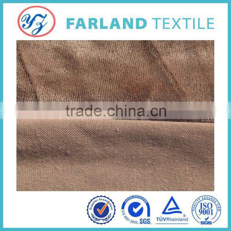 Super soft diamond velvet fabric