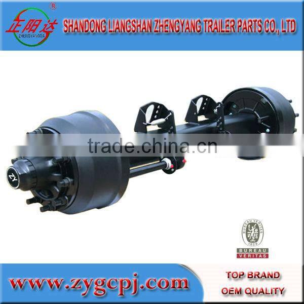 anniversary promotion campaign trailer 16 ton american type axle