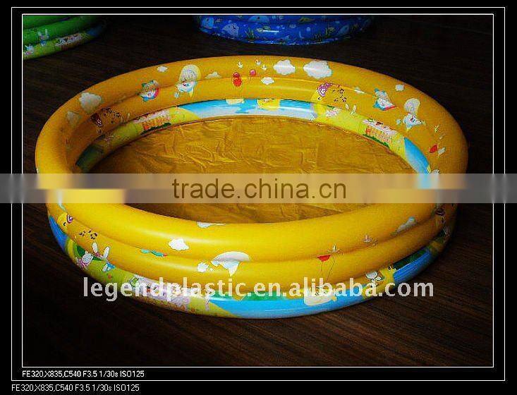 3-ring flowery pool