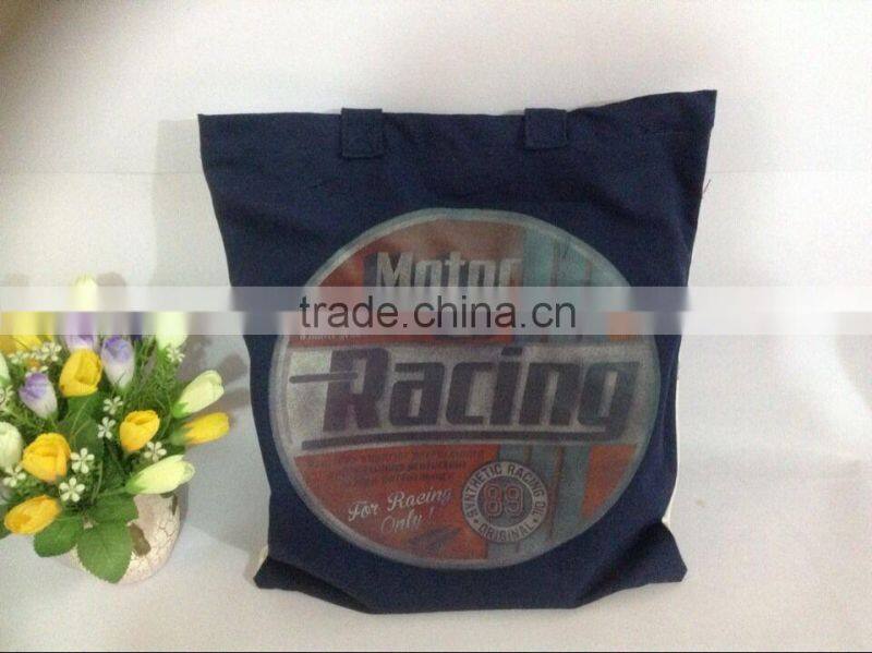 38cm x 44.5cm tow color Cotton Shopping bag