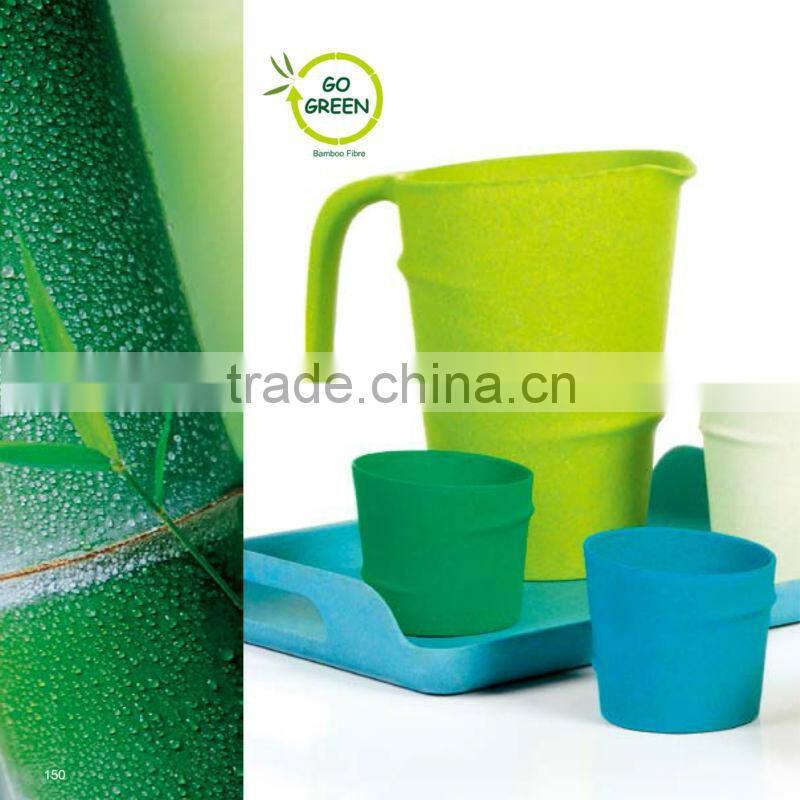 Natural Colorful Bamboo Cup