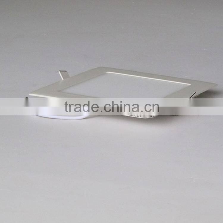 Cheap shenzhen led panel downlight 6w 120*120 square led panel ceiling light