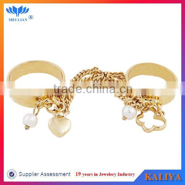 Gold ring jewelry angel wing ring 2014