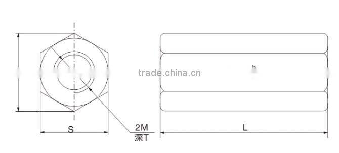HRPC brand hydraulic straight check valve