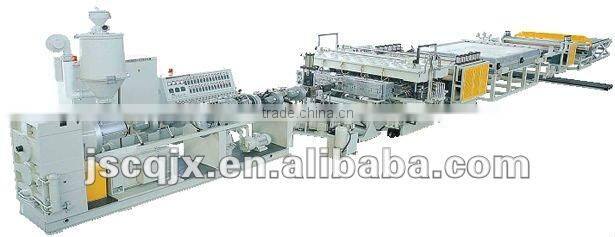 CE approved high perfromance PVC sheet production line