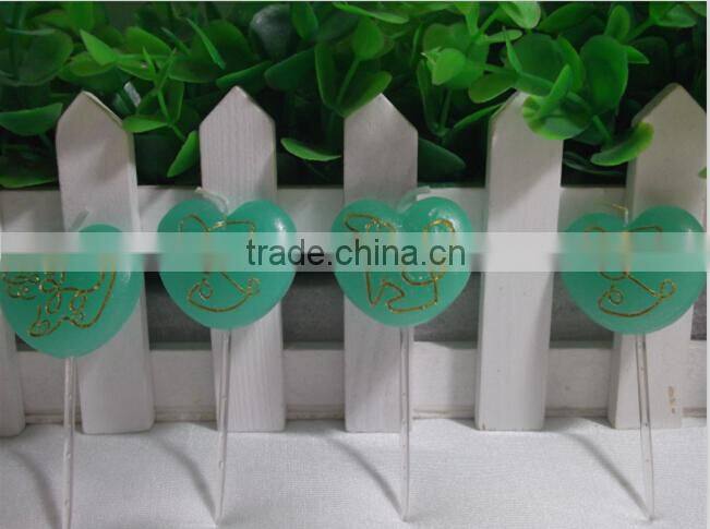 Hot Sell Paraffin Wax Candle Heart Shaped Carved Candles