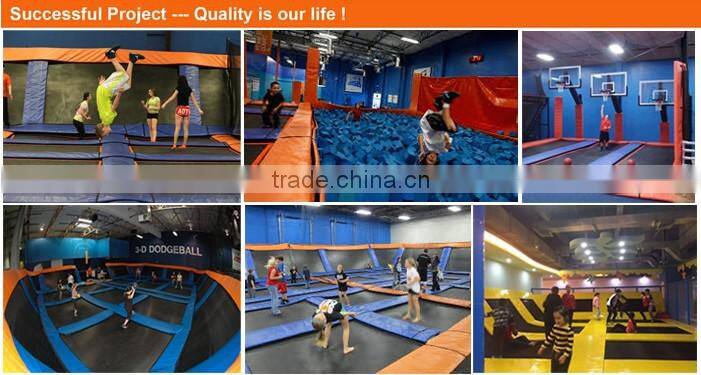 China kids indoor trampoline bed trampoline fabric wholesale Trampoline Park